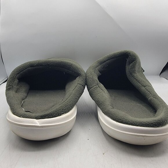 Nike Burrow Mens 13 Slides Sandal Cargo Khaki Volt Green Casual DJ3130-300 - Picture 13 of 13